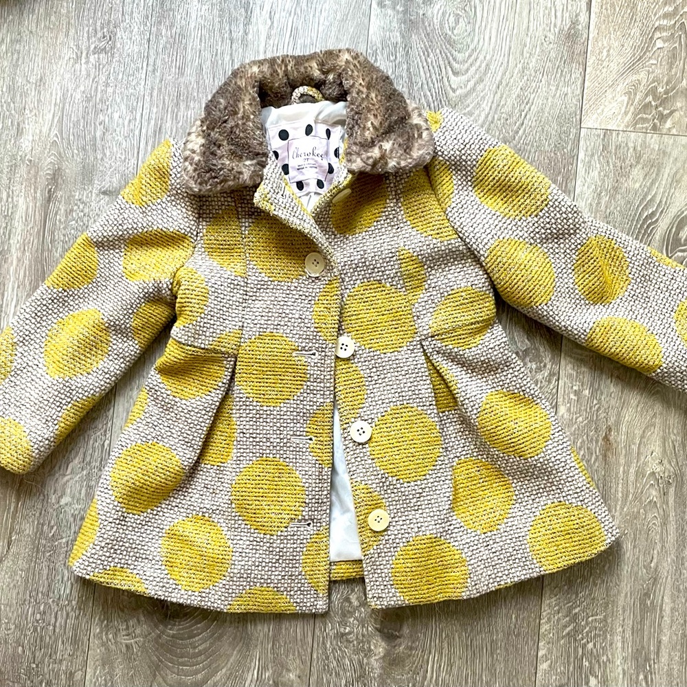 2T girl Cherokee pea coat